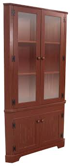 Eton solid oak living room furniture corner display cabinet unit with. Custom Dining Room Corner Hutch Sawdust City Custom Furniture