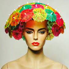 Cocktail Brolly Chapeau Thisisnotarainhat Crazy Hat Day Fancy Hats Crazy Hats