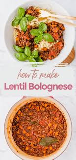 Vegan Lentil Bolognese Sauce Recipe Aline Made Bolognese Recipe Green Lentil Recipes Bolognese Sauce Recipe