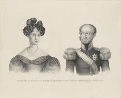 Hendrik Wilhelmus Last Portret Van Willem Ii Koning Der Nederlanden En Anna Paulowna Romanowa Hendrik Wilhelmus Geschiedenis Koninklijke Families Portret