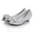 Low Heel Wedding Low Heel Silver Shoes