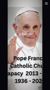 Popr Francis Cloud Funeral