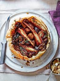 Parsnip Chestnut Tarte Tatin Vegetable Recipes Jamie Oliver Recipe Chestnut Recipes Recipes Parsnip Recipes