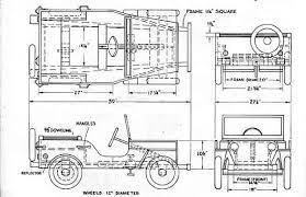 Free To Download These Print Ready Vintage Plans To Build A Jeep For Junior Pedal Cars Vintage Pedal Cars Jeep