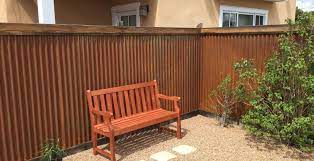 Offered as a 7/8 inch corrugated panel in 26 gauge zincalume® steel, and measures 28 inches wide. Build An Instant Rusted Corrugated Metal Fence Home Garden And Homestead