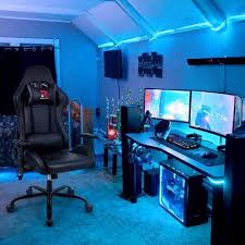 Its remote control lets you operate the two cooling and fan speeds from across the room, and the 8,000 btus of power chill and dehumidify rooms up to 250 sq. The Twillery Co Acree Massage Ergonomic Faux Fur Gaming Chair Video Game Room Design Gamer Room Decor Small Game Rooms