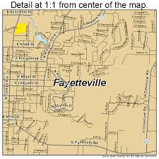 I do plan on staying here in the future. Fayetteville Arkansas Street Map 0523290