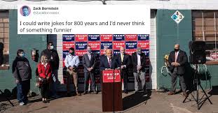 Snl weekend update reports on giuliani press conference. Trump Booked A Press Conference At The Four Seasons Landscaping