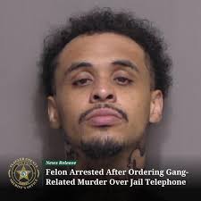 FLAGLERCOUNTY 🤦🏽‍♂️FELON ARRESTED AFTER ORDERING GANG-RELATED MURDER OVER  JAIL TELEPHONE🤦🏽‍♂️ On November 15, the Flagler County Sheriff's Office  arrested Jebea Johnson, 22, of Palm Coast, for ordering a gang-related  murder from behind