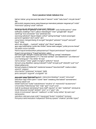 Jawaban yang muncul biasanya sangat beragam dan. Kunci Jawaban Tebak Tebakan Line Pdf