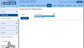 The taxpayer will select payment mode as 'credit card' or 'debit card' and click on 'pay' How To Generate Change Atm Pin For Hdfc Debit Card Online