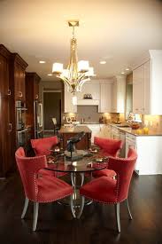 Classic red dining room with antique furniture. Be Confident With Color How To Integrate Red Chairs In The Dining Room