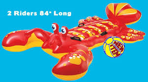 Lobster Inflatable Ride On Water Pool Beach Lake Float Toy Intex Swim Claw Eat Lake Floats Pool Floats Swimming Pool Toys