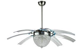 Havells orina 1200mm ceiling fan. Metal Air Crystal Ceiling Fan Multicolor Led Light 48 1200mm Remote Contolled