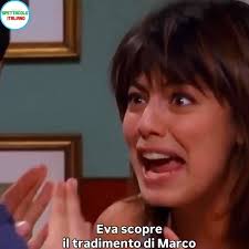 🔵 Eva scopre il tradimento di Marco. Questa scena resta uno dei momenti  più drammatici dei Cesaroni. L’inizio della fine della storia d’amore di  Marco e Eva 💔 , #icesaroni, #cesaroni, ...