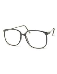 tutor black clear glasses glasses clear glasses giant vintage