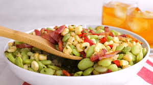 Get ab's b and b's recipe from food network deselect all 1/2 onion, thinly sliced 2 medium cucumbers, thinly sliced 1 cup water 1 cup cider vinegar 1 1/2 cups sugar pinch kosher salt 1/2 teaspoon mustard seeds 1/2 teaspoon turmeric 1/2 teas. Superfast Corn Succotash Recipe Southern Plate