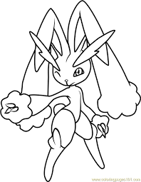 Coloring these pokemon coloring sheets is a great way to spend the afternoon no matter your age. Lopunny Pokemon Coloring Page For Kids Free Pokemon Printable Coloring Pages Online For Kids Coloringpages101 Com Coloring Pages For Kids