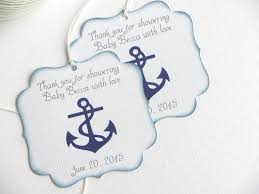 Find nautical baby shower ideas and supplies such as tableware, favors, and decorations with an anchor theme. Custom Nautical Baby Shower Favor Tags Navy Blue Baby Shower Thank You Tags Personalized Favor Tag Boy Baby Shower Gift Tags Party Diy Decorations Aliexpress