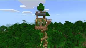 Orbit builds • last month. Jungle Treehouse Build Minecraft Amino