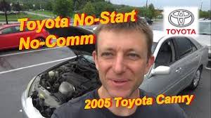 Toyota NO-START, NO-COMM (Parking Lot Diag)