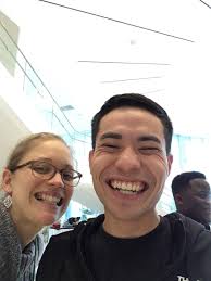 Look who I just ran into at WC Kaiser.