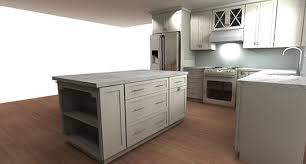 The clean lines of this modern kitchen cabinet design are completed with a smooth pebble grey paint. Designer Cindy Bennett Mccune Brunswick Cabinets And Countertops