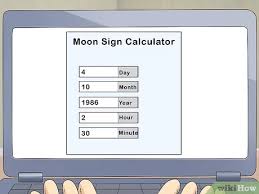 How To Determine Your Moon Sign 9 Steps With Pictures Wikihow Your personal moon sign is the zodiac sign that the moon was positioned in the moment you were born. how to determine your moon sign 9