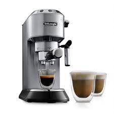 A machine like the delonghi dedica is very well suited to those of you who have limited kitchen space. Delonghi Dedica Stainless Steel Automatic Espresso Machine In The Espresso Machines Department At Lowes Com