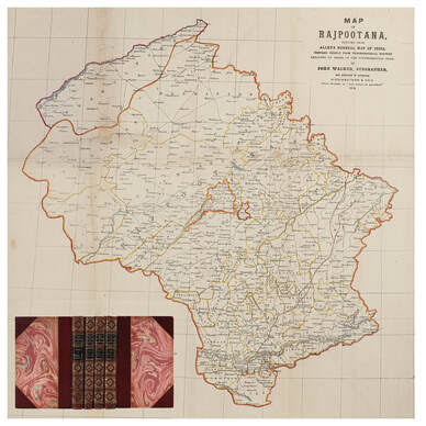 A Distant View Of India: Books, Maps, Prints And Photographs From The 17Th To 20Th Century -Aug 6-7, 2025 -Lot 48 -Lieutenant Colonel James Tod