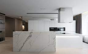 The granite countertop leads to a tasteful and elegant look. 8 Best High Gloss Kitchen Cabinets 5 Is Awesome