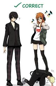 The Original Phantom Thieves Height Chart : R/Persona5