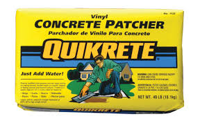 If it is any other structure. Quikrete 40 Lb Gray To Gray Brown Vinyl Concrete Patcher White Cap