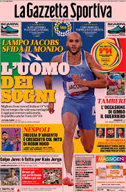 La gazzetta dello sport (la gazzetta sportiva di domenica e occasionalmente definita con i nomignoli gazza e rosea in italia) è un quotidiano sportivo italiano, con sede a milano. Nddnimazr4b46m