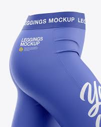 Download Women S Leggings Mockup Side View In Apparel Mockups On Yellow Images Object Mockups