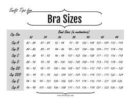 Use your measurement to determine your band size from the band size chart below. Bra Sizing Chart
