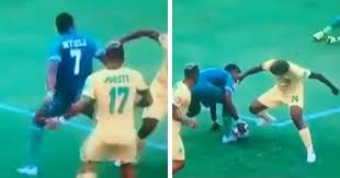 Amazulu football club (simply often known as amazulu) is a south african professional football club based in umlazi in the city of durban in the kwazulu natal province. Global Watch Madness In Africa Player Dribbles The Ball With His Hands Earns A Penalty And Dances Like A Bird