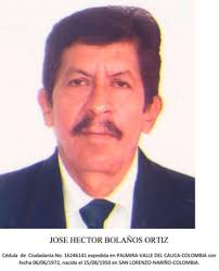 Servicio social: El Instituto Nacional de Medicina Legal y Ciencias  Forenses busca a los familiares de José Héctor Bolaños Ortiz