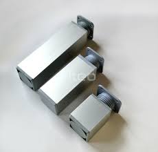 The rigid welded steel base of the cabinet is fitted with an electrically operated jackscrew that raises and lowers the entire blast enclosure. Aluminium Adjustable Kitchen Cabinet Plinth Leg 100mm 150mm Height 40x40mm Ebay