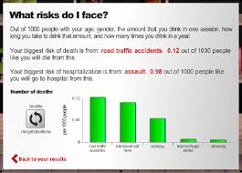 Results Graph Bar Chart Showing Five Top Risks To Life