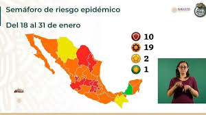 Sábado 27 de febrero de 2021. Un Tercio De Mexico 10 Estados En Semaforo Rojo Por La Pandemia El Economista