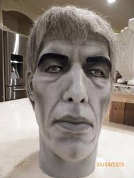 LURCH..Ted Cassidy, mask/uncut black & white version by Dwayne Whitehead