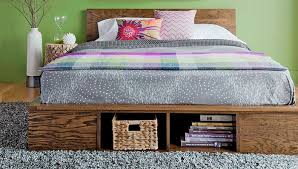 Queen size bed woodworking plans below include instructions for building, images, drawings and some include comments, tips, and videos to. 25 Creative Diy Bed Projects With Free Plans I Creative Ideas
