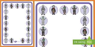 Bones possessed invisible skin and organs giving him the terrifying appearance of a skeleton. Mr Bones Relay Race Halloween Game Teacher Made