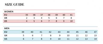 Size Chart Raben Footwear