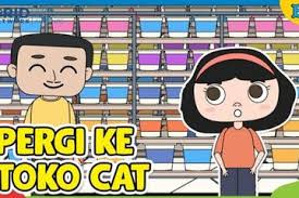 #gambarlucu #funny #picture #photooftheday #twitter #instagram #imagestock :v. Animasi Lucu Kartun Lucu Pergi Ke Toko Cat Bobo