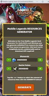 2 mod mobile legends apk terbaru 2020. Download Mobile Legends Hack 2020 Free Diamonds Mobile Legends Tool Hacks Android Hacks
