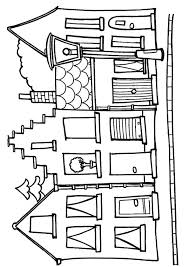 kleurplaat huis 7699 kleurplaten krijtstift kerstmis kleurplaten kleurplaten