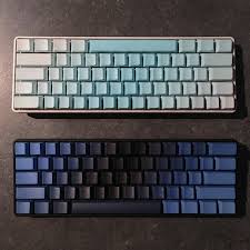 Black And White Gradient Keycaps Blank Gradient Keycaps Computer Gadgets Video Game Room Design New Technology Gadgets