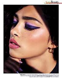 Voguearabia July Issue Featuring Raven Lyn Makeup By Hung Vanngo Using All Marcjacobsbeauty On Eyes Matte High Makeup Celebrity Makeup Artist Gel Lipstick
